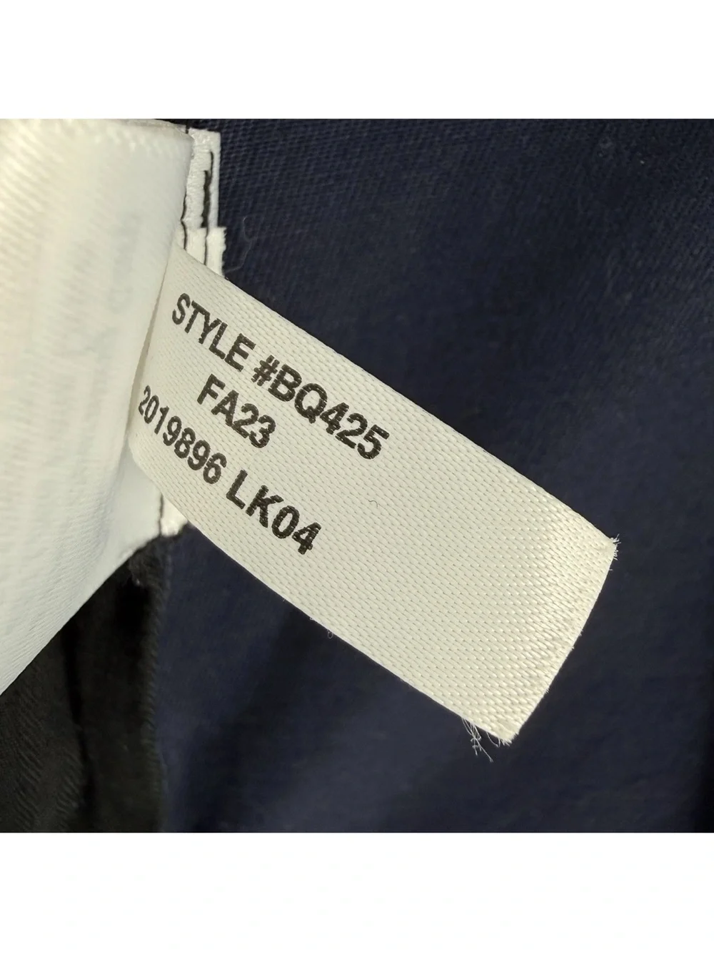 J Crew Bowery Dress Pants Mens Size 34x30 Navy Blue Stretch Cotton Chino